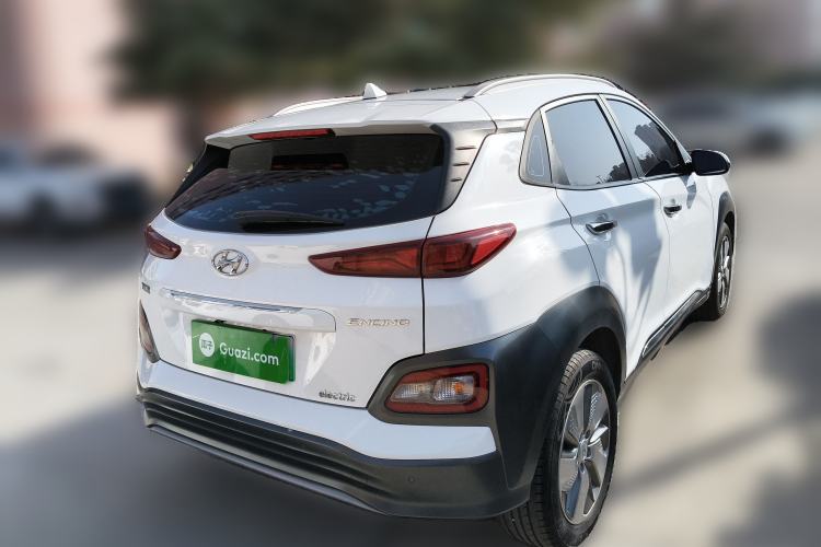 Used Hyundai ENCINO Electric 2020 GLS ZhiJie Edition Rear Right 45 Deg