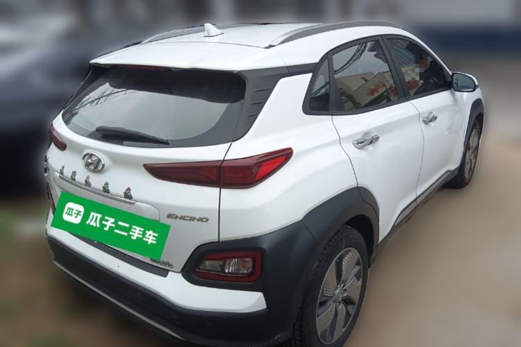 Used Hyundai ENCINO Electric 2020 GLS ZhiJie Edition Rear Right 45 Deg