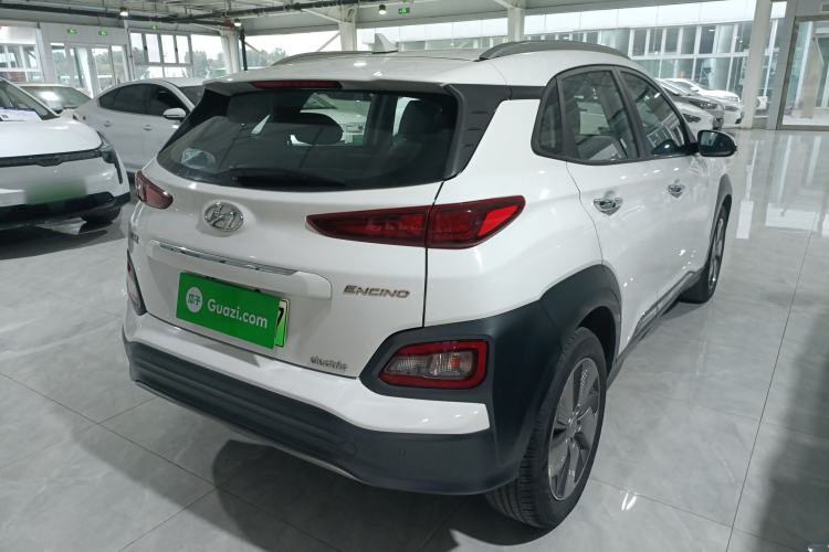 Used Hyundai ENCINO Electric 2020 GLS ZhiJie Edition Rear Right 45 Deg