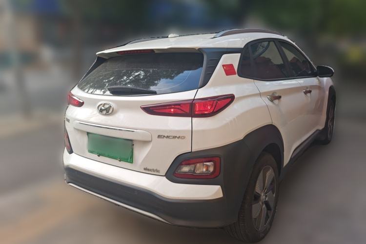 Used Hyundai ENCINO Electric 2020 GLS ZhiJie Edition Rear Right 45 Deg