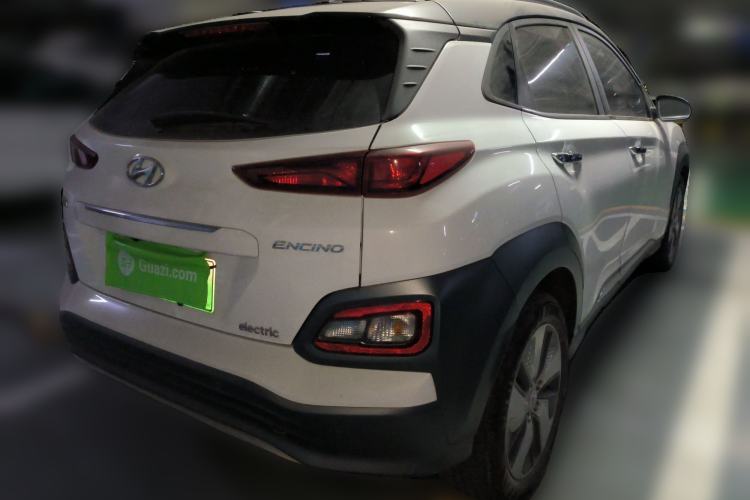 Used Hyundai ENCINO Electric 2020 GLS ZhiJie Edition Rear Right 45 Deg