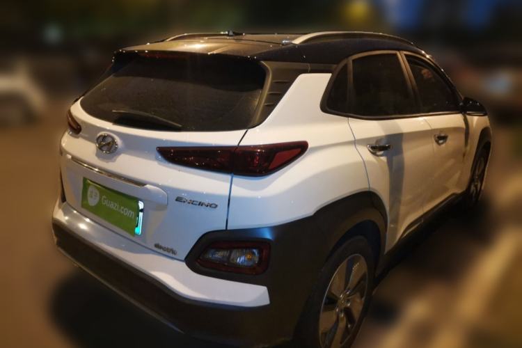 Used Hyundai ENCINO Electric 2020 GLS ZhiJie Edition Rear Right 45 Deg
