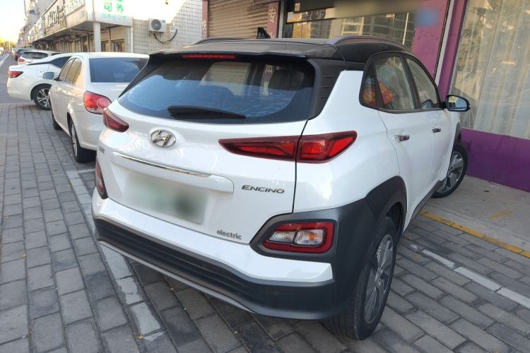 Used Hyundai ENCINO Electric 2020 GLS ZhiJie Edition Rear Right 45 Deg