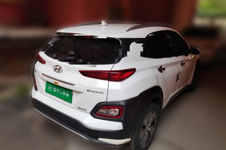 Used Hyundai ENCINO Electric 2020 GLS ZhiJie Edition Rear Right 45 Deg