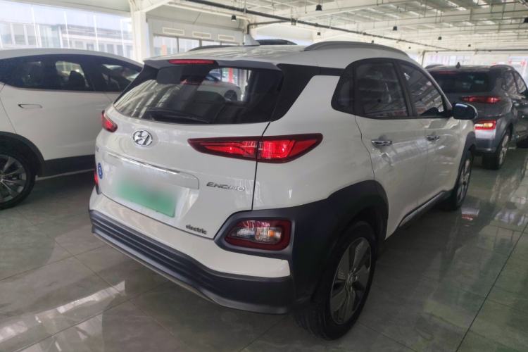 Used Hyundai ENCINO Electric 2020 GLS ZhiJie Edition Rear Right 45 Deg