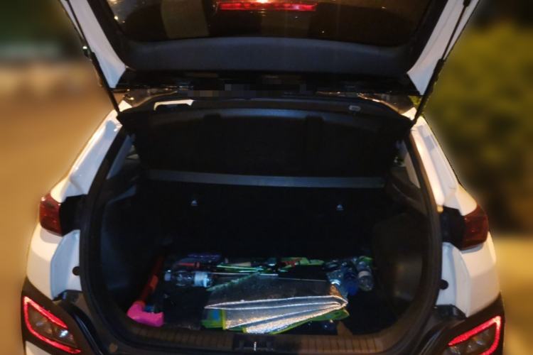 Used Hyundai ENCINO Electric 2020 GLS ZhiJie Edition Trunk