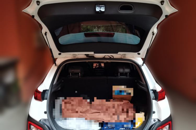 Used Hyundai ENCINO Electric 2020 GLS ZhiJie Edition Trunk