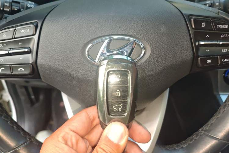 Used Hyundai ENCINO Electric 2020 GLS ZhiJie Edition Vehicle Key