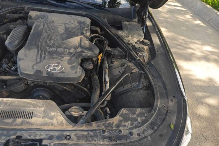 Used Hyundai Genesis 2015 3.0 GDi Four-Wheel Drive Elite Edition Engine Bay Left
