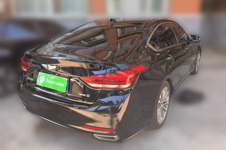 Used Hyundai Genesis 2015 3.0GDi Four-Wheel Drive Flagship Edition Rear Right 45 Deg