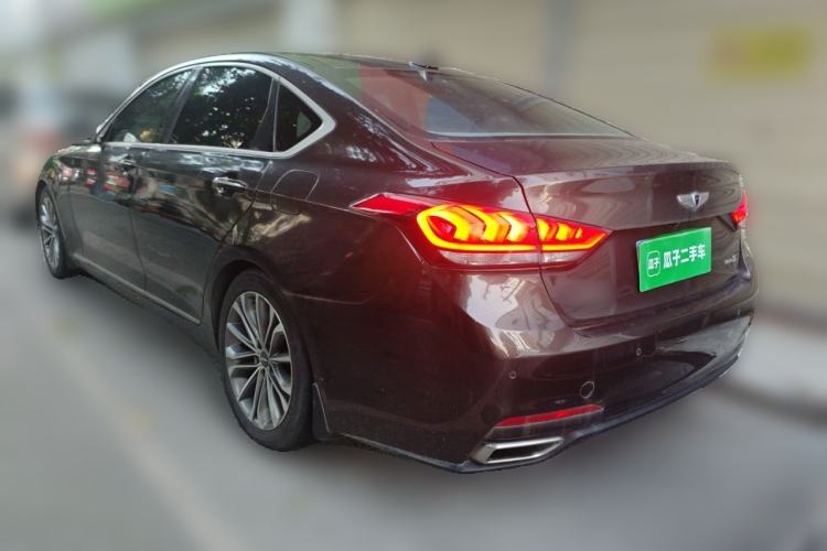 Used Hyundai Genesis 2015 3.0GDi Four-Wheel Drive Luxury Edition Rear Left 45 Deg