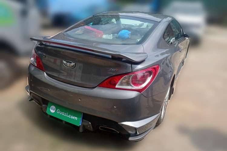 Used Hyundai Genesis Coupe 2009 2.0T Automatic Deluxe Edition Rear Right 45 Deg