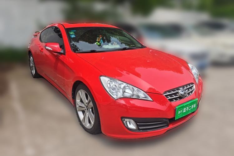 Used Hyundai Genesis Coupe 2009 2.0T Automatic Deluxe Edition Front Right 45 Deg