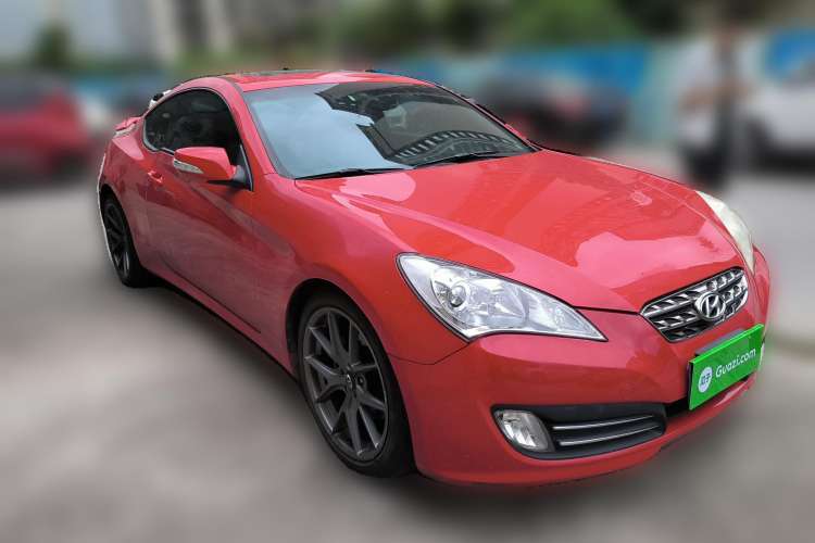Used Hyundai Genesis Coupe 2009 2.0T Automatic Luxury Edition Front Right 45 Deg