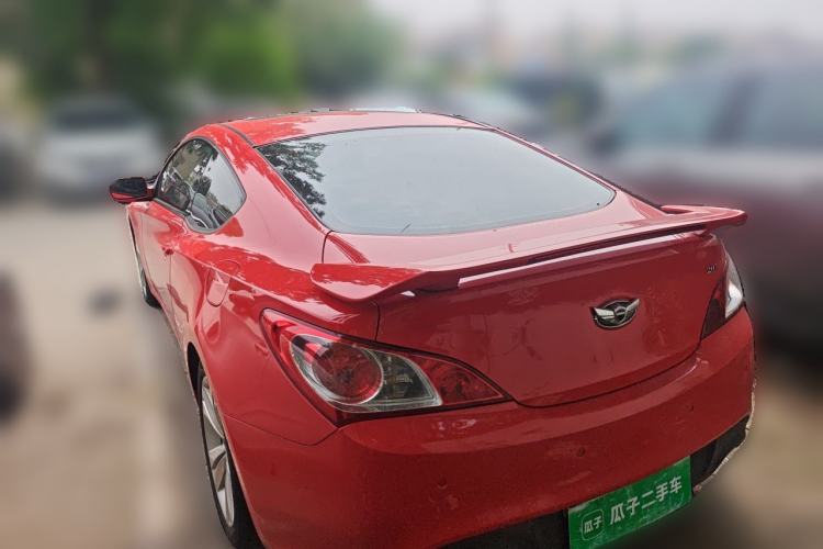 Used Hyundai Genesis Coupe 2009 2.0T Automatic Deluxe Edition Rear Left 45 Deg