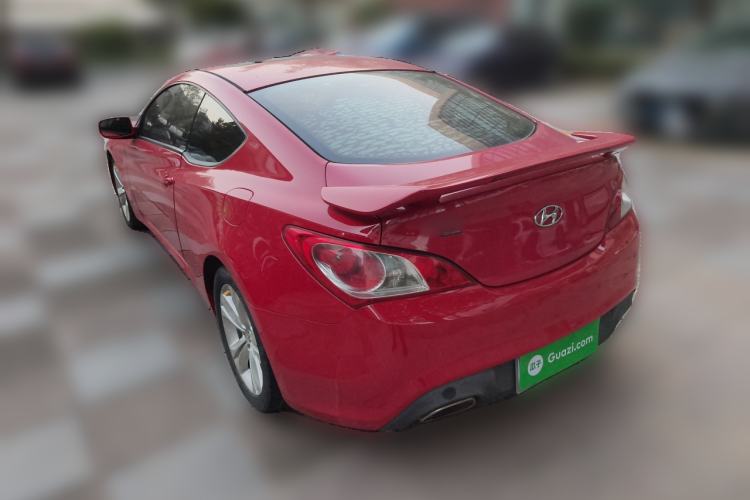 Used Hyundai Genesis Coupe 2009 2.0T Automatic Deluxe Edition Rear Left 45 Deg