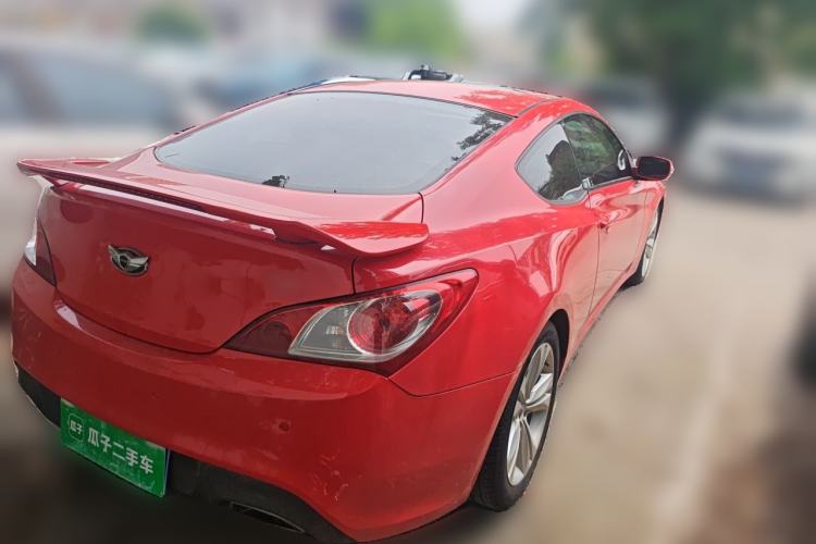 Used Hyundai Genesis Coupe 2009 2.0T Automatic Deluxe Edition Rear Right 45 Deg
