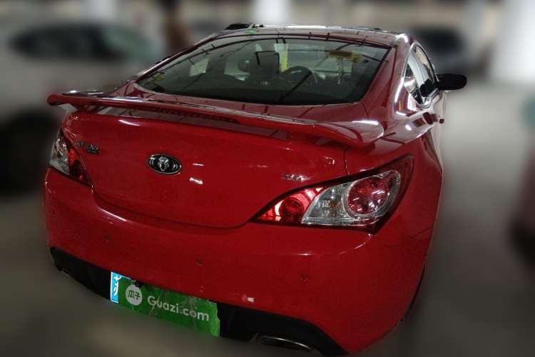 Used Hyundai Genesis Coupe 2009 2.0T Automatic Deluxe Edition Rear Right 45 Deg