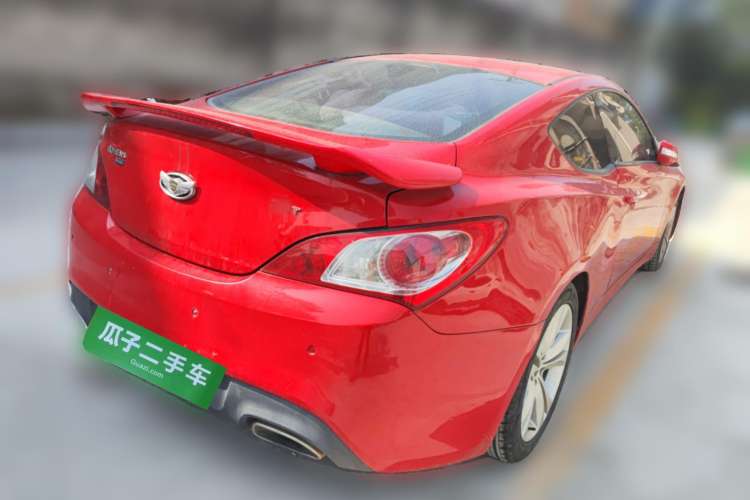 Used Hyundai Genesis Coupe 2009 2.0T Automatic Deluxe Edition Rear Right 45 Deg