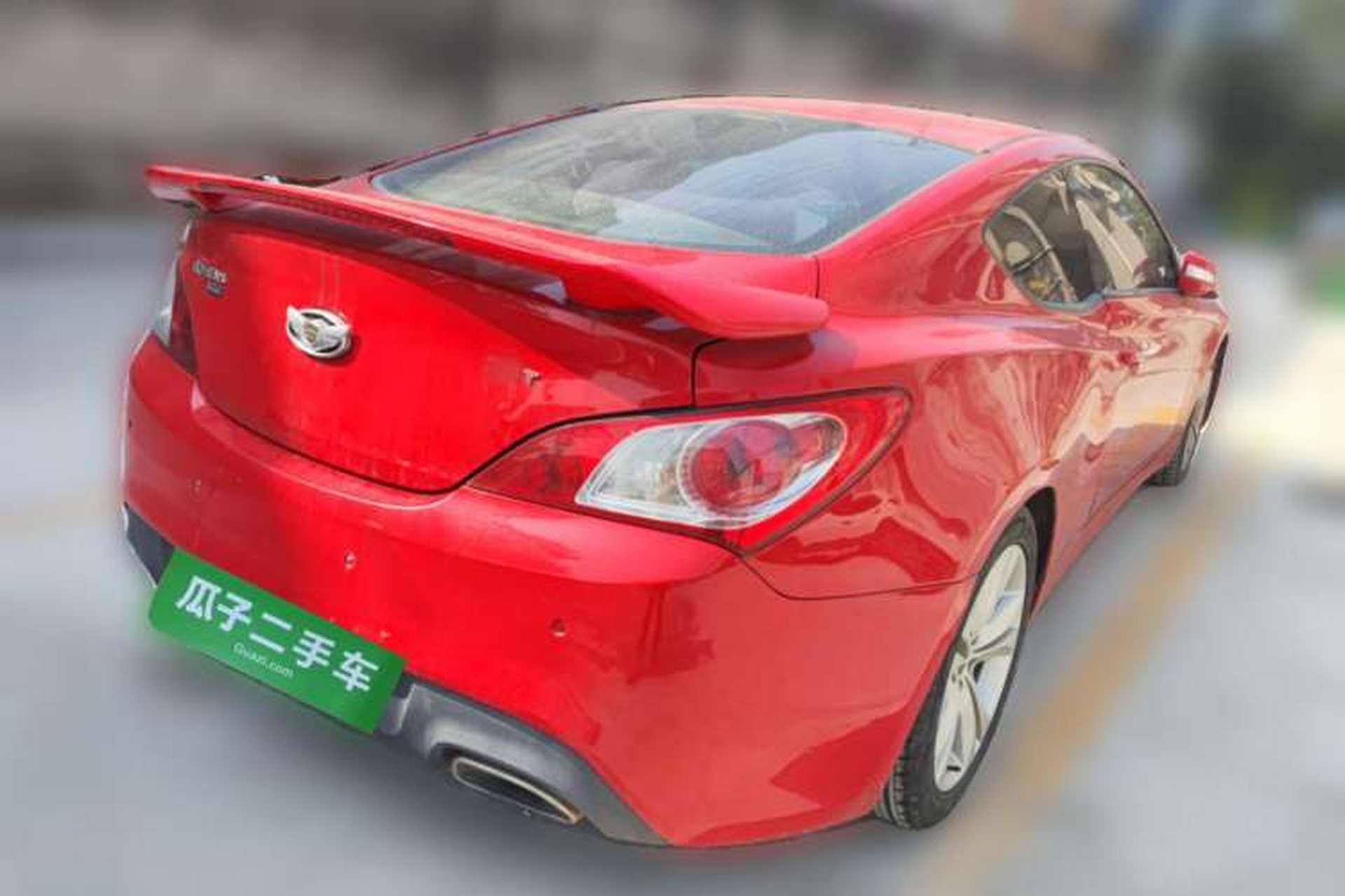 Used Hyundai Genesis Coupe 2009 2.0T Automatic Deluxe Edition Rear Right 45 Deg