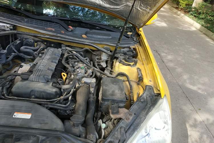 Used Hyundai Genesis Coupe 2009 2.0T Automatic Deluxe Edition Engine Bay Left