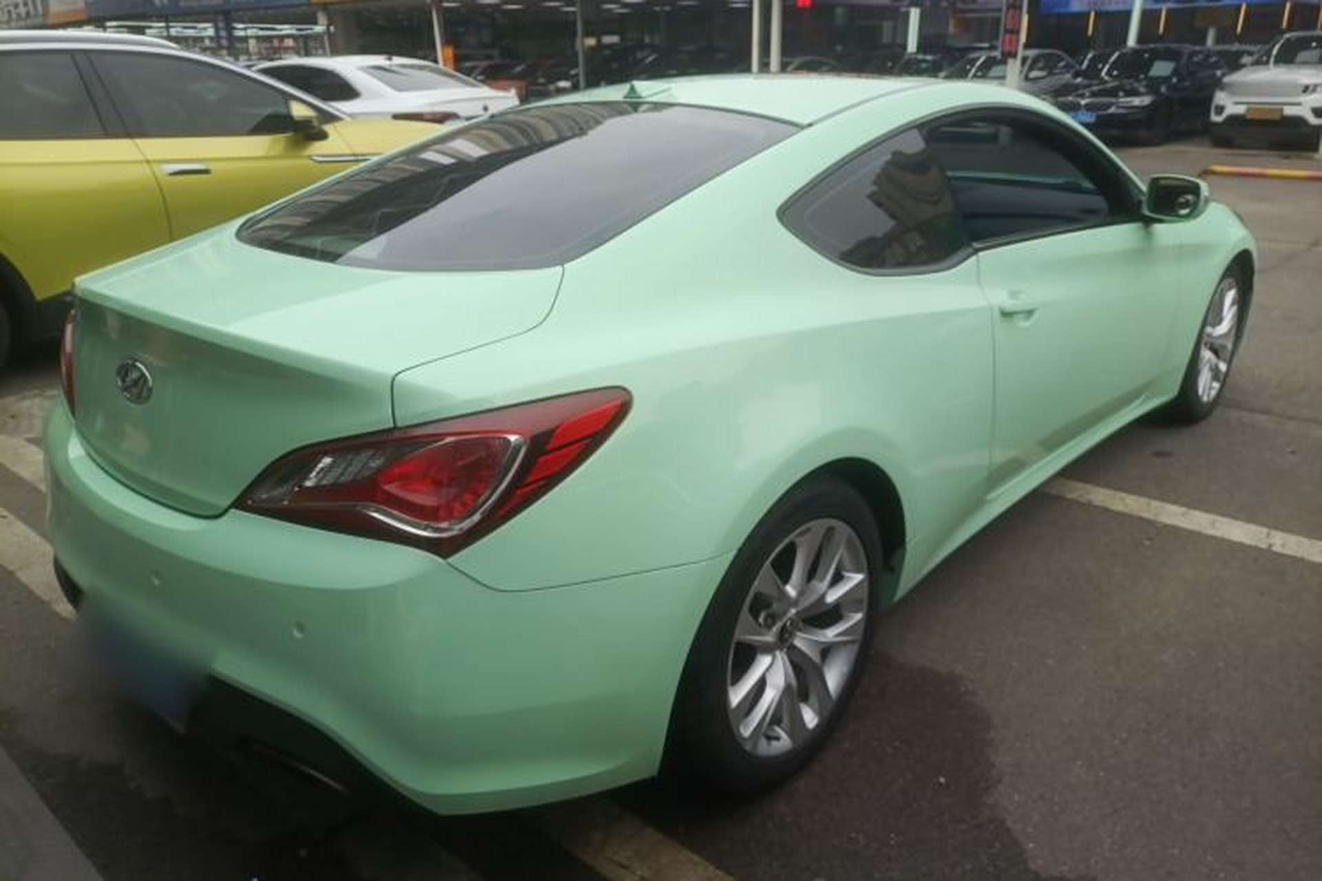 Used Hyundai Genesis Coupe 2012 2.0T Automatic Luxury Edition Rear Right 45 Deg