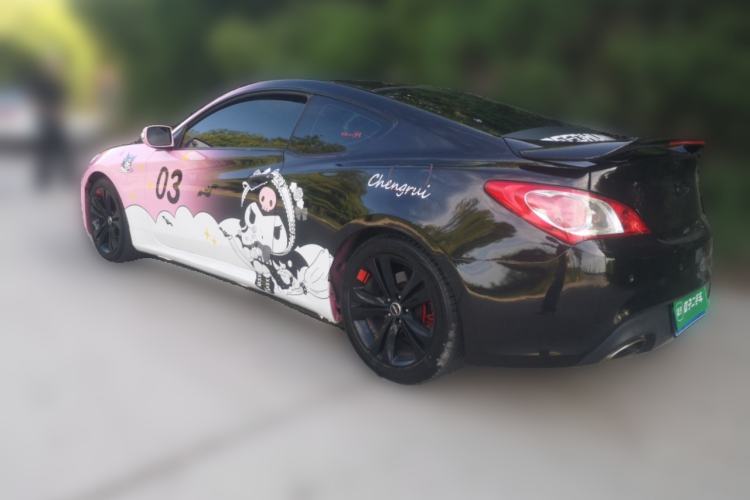 Used Hyundai Genesis Coupe 2012 2.0T Automatic Luxury Edition Rear Left 45 Deg