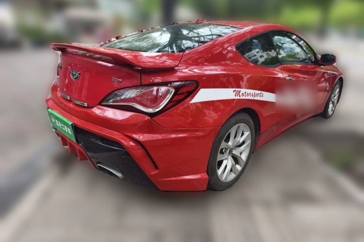 Used Hyundai Genesis Coupe 2012 2.0T Automatic Luxury Edition Rear Right 45 Deg