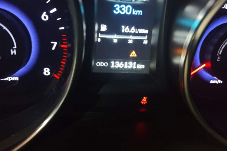 Used Hyundai Grand SantaFe 2013 3.0L 7-Seater 4x4 Flagship Edition Odometer Close Up