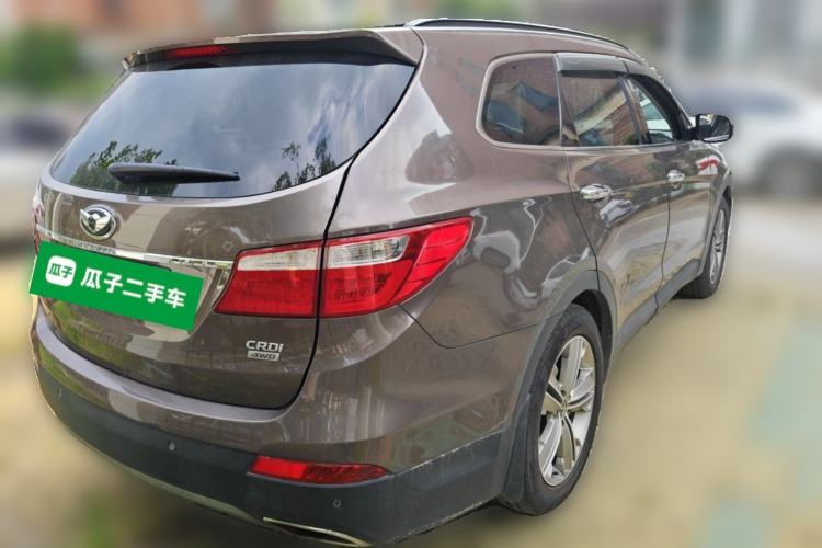 Used Hyundai Grand SantaFe 2013 2.2T 7-Seater Four-Wheel-Drive Luxury Edition Rear Right 45 Deg