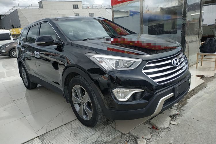 Used Hyundai Grand SantaFe 2015 2.2T 7-Seater Two-Wheel-Drive Zhi Ling Limited Edition Front Right 45 Deg