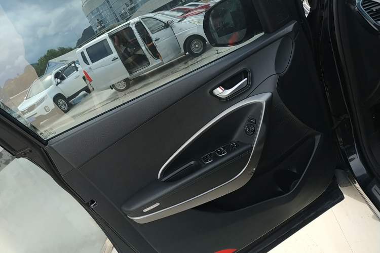Used Hyundai Grand SantaFe 2015 2.2T 7-Seater Two-Wheel-Drive Zhi Ling Limited Edition Left Front Door Interior