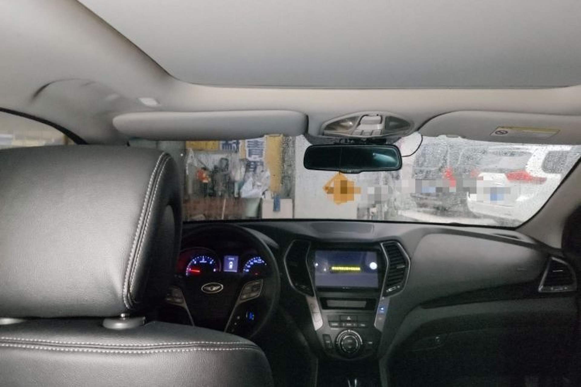 Used Hyundai Grand SantaFe 2015 2.2T 7-Seater Two-Wheel-Drive Zhi Ling Limited Edition Headliner