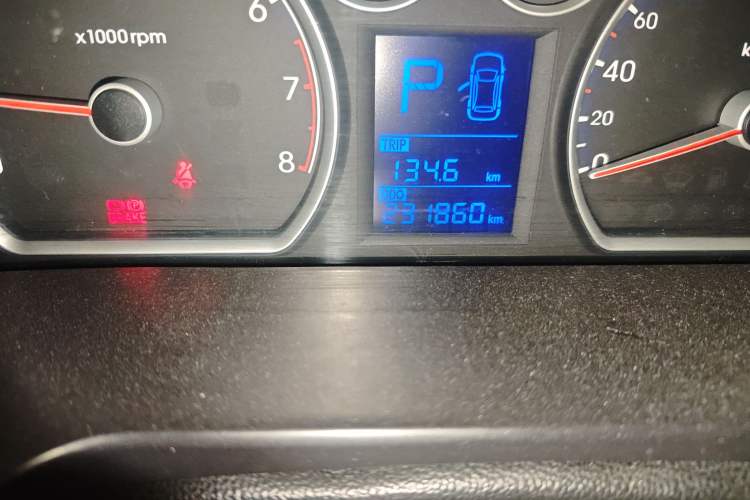Used Hyundai i30 2009 1.6L Automatic Comfort Edition Odometer Close Up