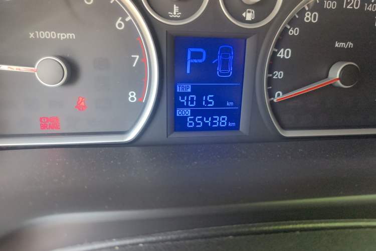 Used Hyundai i30 2009 1.6L Automatic Comfort Edition Odometer Close Up