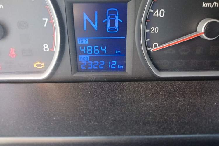 Used Hyundai i30 2009 1.6L Automatic Comfort Edition Odometer Close Up