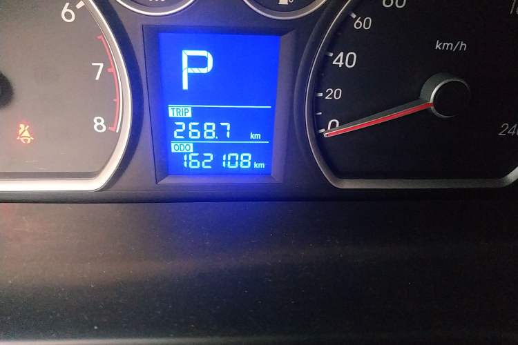 Used Hyundai i30 2009 1.6L Automatic Comfort Edition Odometer Close Up