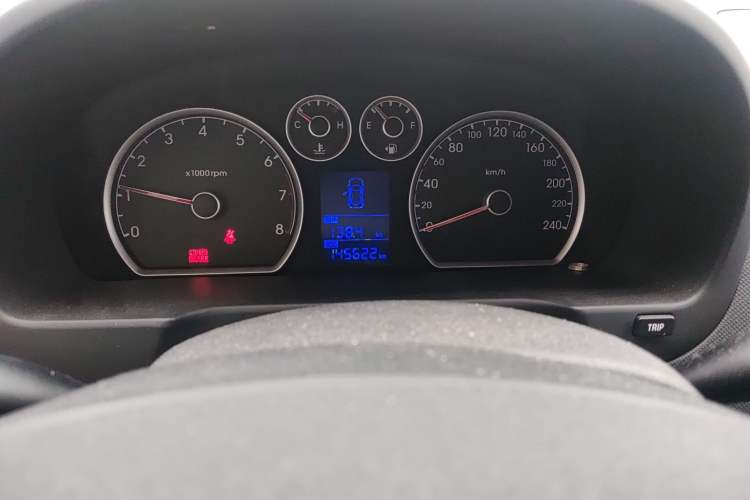 Used Hyundai i30 2009 1.6L Manual Comfort Edition Odometer Close Up
