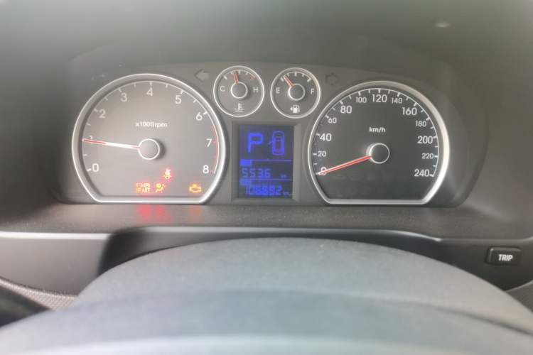 Used Hyundai i30 2009 1.6L Automatic Comfort Edition Odometer Close Up