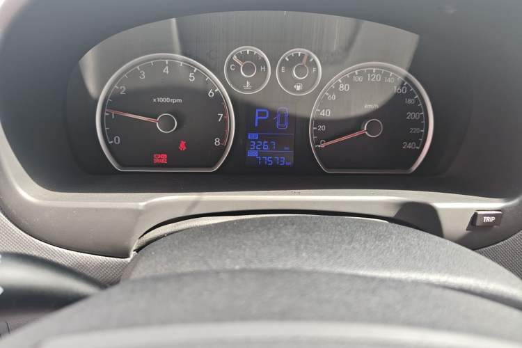 Used Hyundai i30 2009 1.6L Automatic Comfort Edition Odometer Close Up