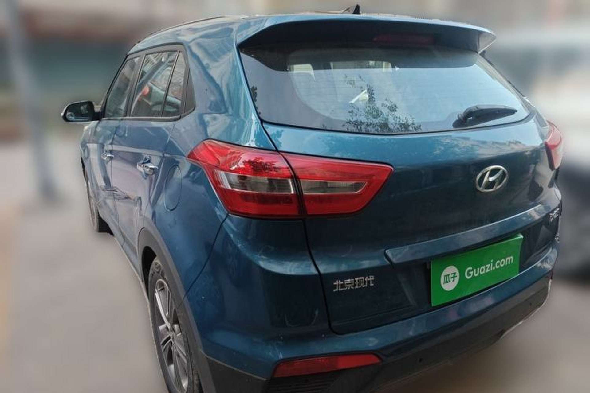 Used Hyundai ix25 2015 1.6L Automatic Two-Wheel-Drive Deluxe DLX Model Rear Left 45 Deg