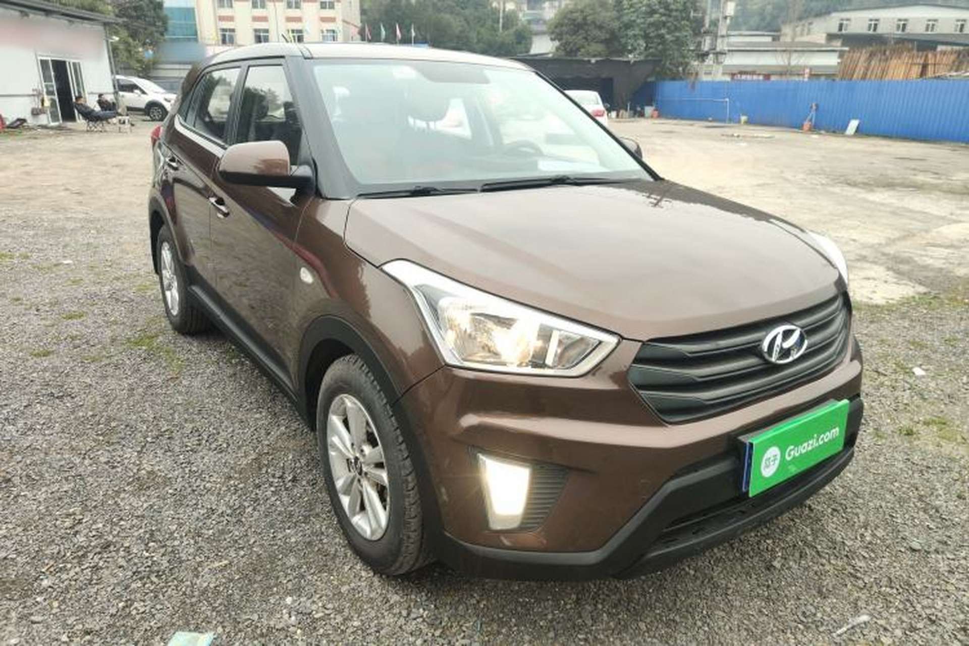 Used Hyundai ix25 2015 1.6L Automatic Two-Wheel Drive Fashionable GS Model Front Right 45 Deg