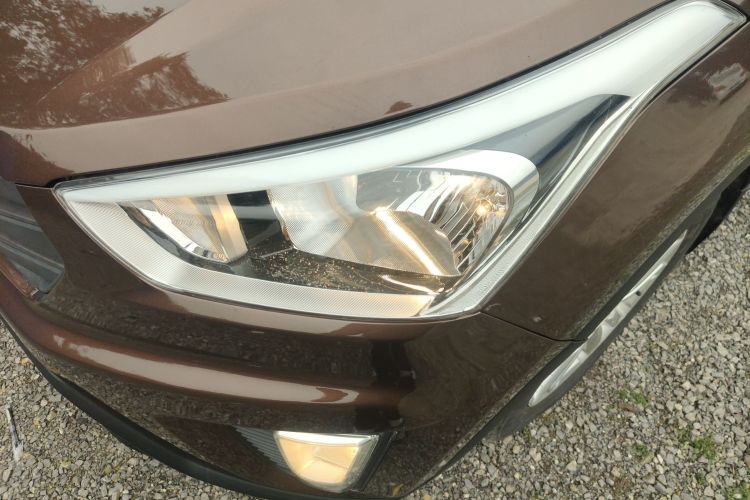 Used Hyundai ix25 2015 1.6L Automatic Two-Wheel Drive Fashionable GS Model Left Front Headlight