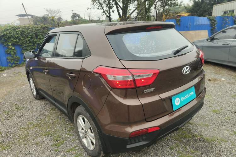Used Hyundai ix25 2015 1.6L Automatic Two-Wheel Drive Fashionable GS Model Rear Left 45 Deg