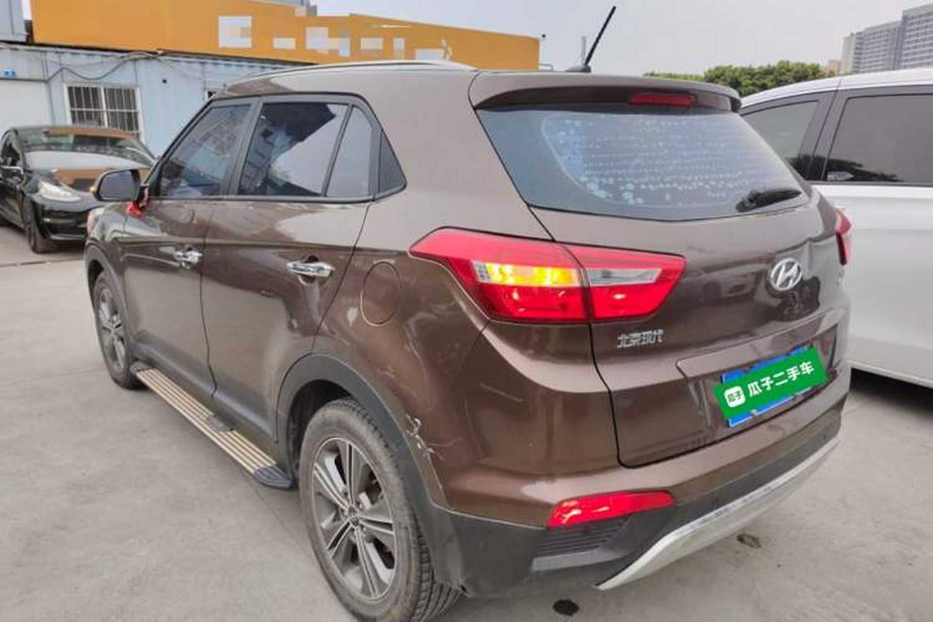 Used Hyundai ix25 2015 1.6L Automatic Two-Wheel Drive Smart GLS Trim Rear Left 45 Deg