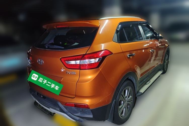 Used Hyundai ix25 2015 1.6L Automatic Two-Wheel-Drive Deluxe DLX Model Rear Right 45 Deg