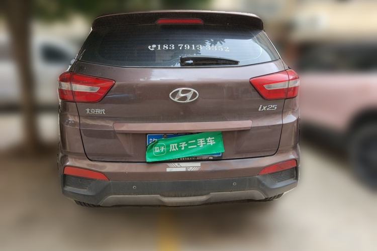 Used Hyundai ix25 2015 1.6L Automatic Two-Wheel-Drive Deluxe DLX Model Rear