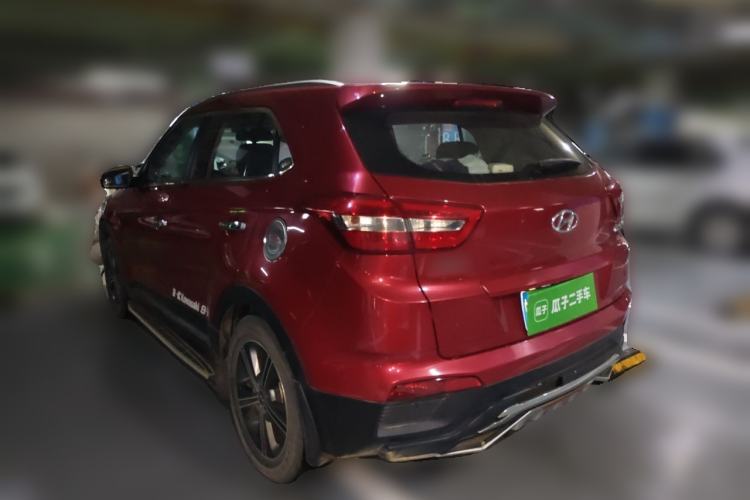 Used Hyundai ix25 2015 1.6L Automatic Two-Wheel-Drive Deluxe DLX Model Rear Left 45 Deg