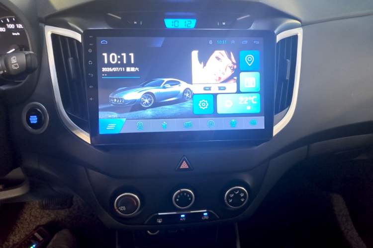 Used Hyundai ix25 2015 1.6L Automatic Two-Wheel Drive Smart GLS Trim Audio And AC Panel