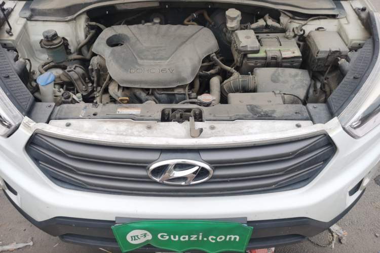Used Hyundai ix25 2015 1.6L Automatic Two-Wheel Drive Fashionable GS Model Engine Bay